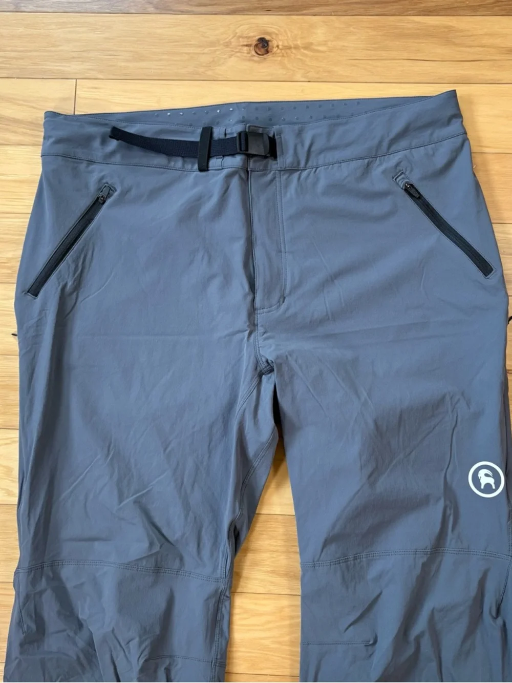 Backcountry Slickrock Pants Mens Sz XL Gray Nylon DWR Trail Riding Joggers